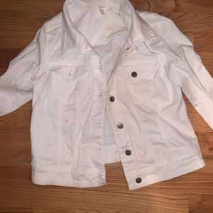 White Jean Jacket